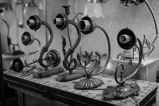 Lamptique verschiedene Varianten von Messing Wandlampen